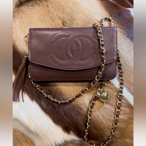 ✅SOLD✅CHANEL 🧡 TIRED OF BLACK❓GORG IN COGNAC🧡Mint 🧡BIG SAVINGS💰💰 - Picture 3 of 17